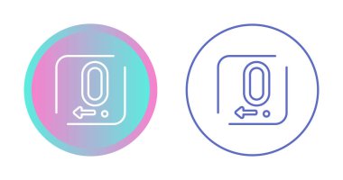 bilgisayar arayüzü vektör çizgisi simgesi