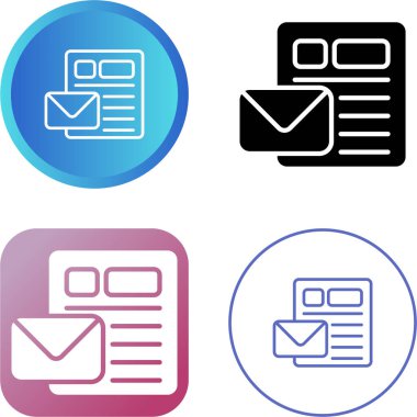 bilgisayar arayüzü vektör çizgisi simgesi