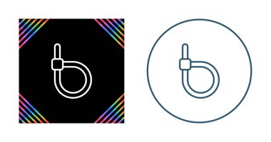 Kablo Kravat Hızlandırma Aracı simgeleri ayarlandı, vektör illüstrasyonu 