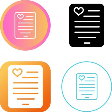 Beyaz arkaplanda izole edilmiş kalp simgelerine sahip belgeler 