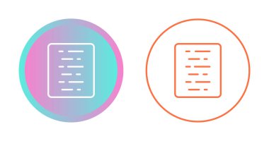 Belge simgeler kümesi, vektör çizim