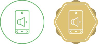 akıllı telefon simgeleri ayarlandı, vektör illüstrasyonu basit tasarım