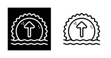 Elmas simgeleri ayarlandı, vektör çizimi 