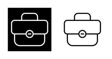 evrak çantaları simgeleri vektör illüstrasyonunu ayarla 