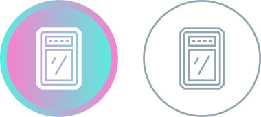 Oyun konsolu simgeleri ayarlandı. vektör illüstrasyonu 