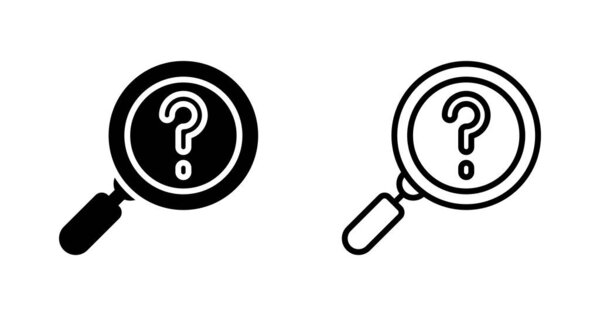 Значки в рамке проблем, установленные на белом фоне 