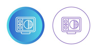 Karşıtlık Simgesini İzle, Düz İşareti Göster, Vektör Özeti ResmiComment 