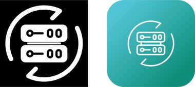 Simgeleri geri yükle, vektör illüstrasyonu 