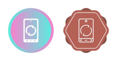  Simge vektör illüstrasyon tasarımını yeniden yükle