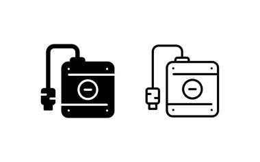 Sabit disk simgesi vektör çizimi 