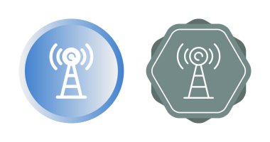 kablosuz sinyal simgeleri beyaz arkaplanda izole edildi.