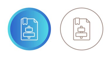 Merkezi Hizala Web simgesi vektör illüstrasyonu