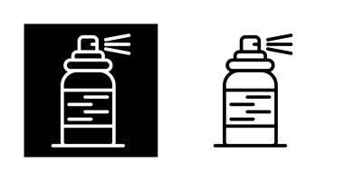 Sprey kutu simgeleri ayarlandı, vektör illüstrasyonu