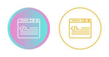 Tarayıcı, web sayfası simgeleri ayarlandı. Web sitesi vektör çizimi 