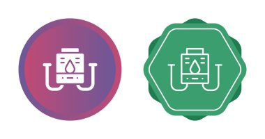 Su Kazanı simgesi vektör illüstrasyon tasarımı