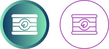 Beyaz arka planda parlak çizgi simgeleri, kurumuş meyveler