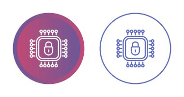 Devre kartı simgeleri. vektör illüstrasyonu    
