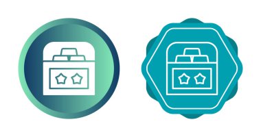 Ödül simgelerinin vektör illüstrasyonu