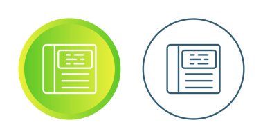 turuncu kitap web simgeleri vektör illüstrasyonunu ayarla 