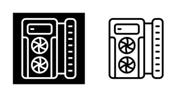 Bilgisayar arayüzü vektör çizgisi simgesi kümesi