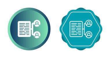 İnsan avatar simgeleri seti, vektör illüstrasyonu basit tasarım