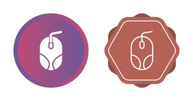 Bilgisayar farelerinin vektör illüstrasyonu web simgeleri              