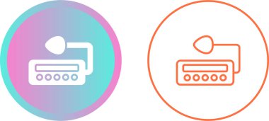 taksi radyo simgeleri ayarlandı, vektör illüstrasyon tasarımı