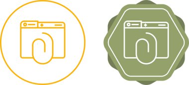 Beyaz arkaplanda fare simgeleri olan bilgisayar dizinleri 