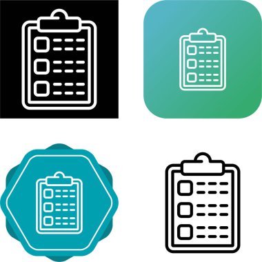 Pano web simgesi vektör illüstrasyonu