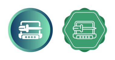 Bilgisayar ekranındaki kılıçlar beyaz arkaplanda izole edilmiş simgeler, vektör illüstrasyonu