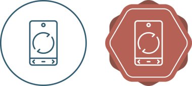  Simge vektör illüstrasyon tasarımını yeniden yükle