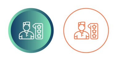 Web simgesi vektör illüstrasyonunu gözden geçir