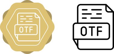 Minimalist dosya uzantısı simgeleri ayarlandı, vektör illüstrasyonu basit tasarım