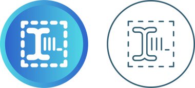 beyaz arkaplanda izole edilmiş metin simgeleri, vektör illüstrasyonu 