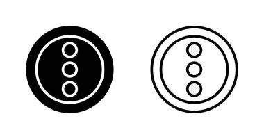 Üç Nokta Menü Simgesi UI Elementi