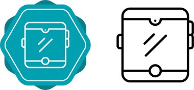 Moda düz tasarımlı cep telefonu lin simgesi. Cep telefonu simgesi. Web ve mobil uygulama için telefon arama simgesi