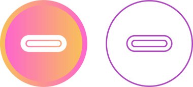 C Tipi veri kablosu simgesi veya USB Tipi C Vektörü izole edildi. Web siteleri, ürün paketleme tasarım ögesi ve daha fazlası için C Tipi veri kablosu simgesi.