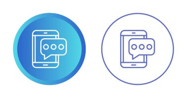 telefon simgesi vektör çizimi tasarımı