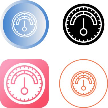 Barometers web icons simple illustration clipart