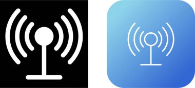 WI-FI and wireless icon. Wi-fi signal collection. Remote internet access collection. Internet Connection symbol.