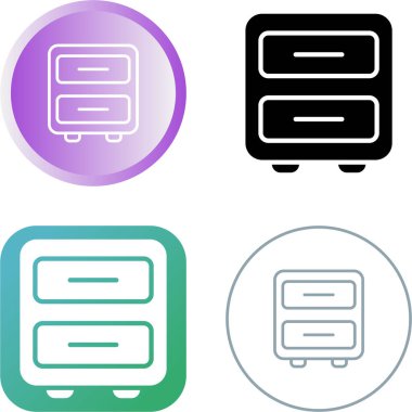 Bilgisayar arayüzü vektör çizgisi simgesi kümesi