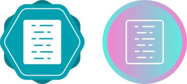 Belge simgeler kümesi, vektör çizim