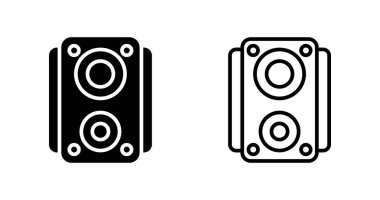 hoparlör simgesi vektör illüstrasyon tasarımı