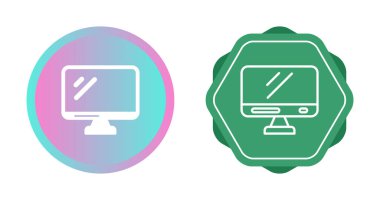 bilgisayar arayüzü vektör çizgisi simgesi