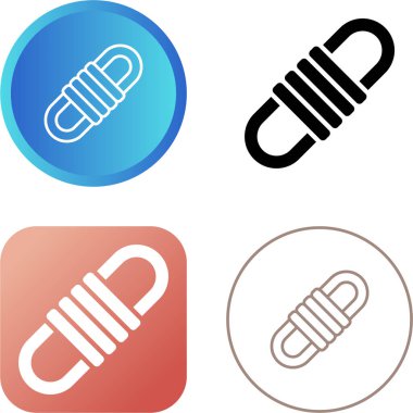 Rope web icon vector illustration