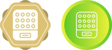 El ısıtıcıları web simgesi vektör illüstrasyonu