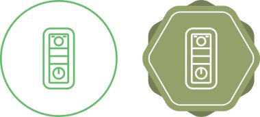 masaüstü web simgesi vektör çizimi