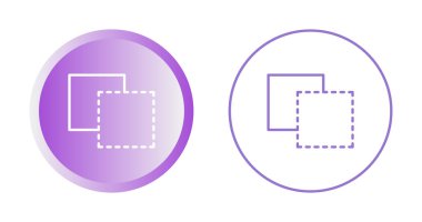 Beyaz arkaplan üzerindeki ön plan simge vektörü, basit illüstrasyon