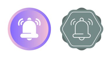 Çan simgeleri web basit illüstrasyon