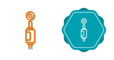 Dolgu simgesi vektör illüstrasyonu 